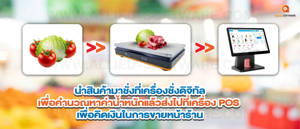เครื่องชั่งน้ำหนักที่ใช้ในร้านของสด, ร้านของสดแช่แข็ง, โปรแกรมร้านของสด