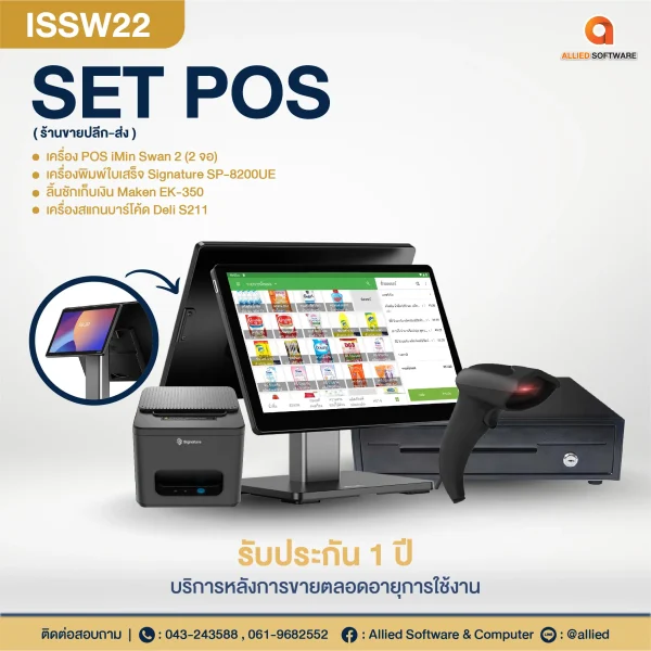 SET POS-ISSW22, set pos